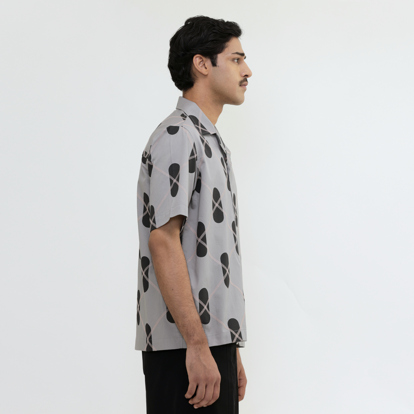 DNA Argyle Shirt - Grey