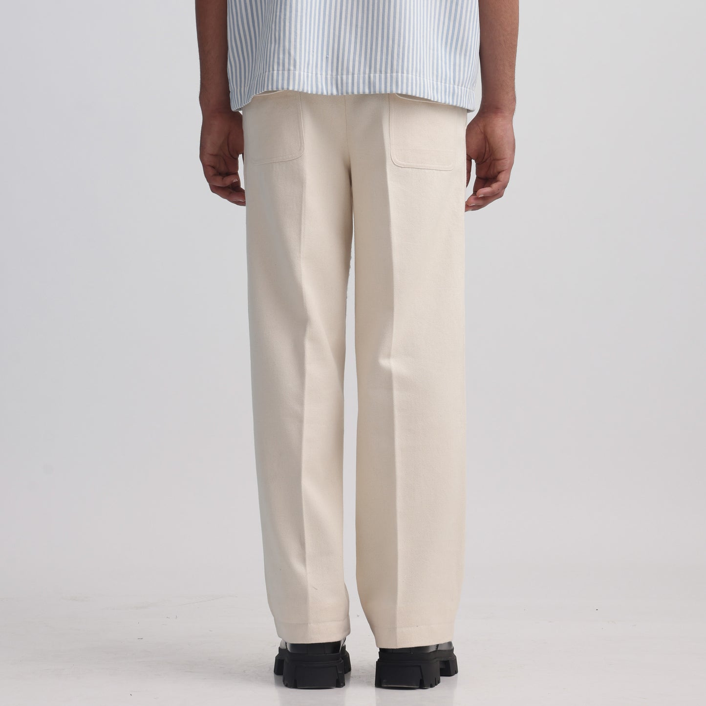 Epidermis Crochet Applique Trouser - OW