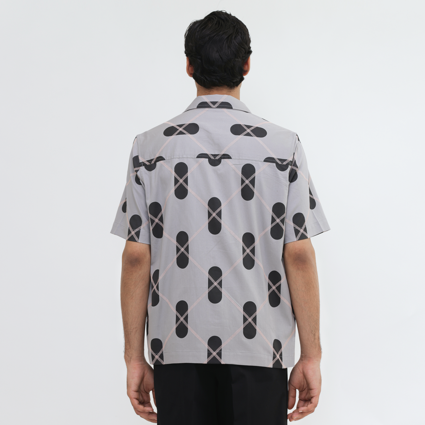 DNA Argyle Shirt - Grey