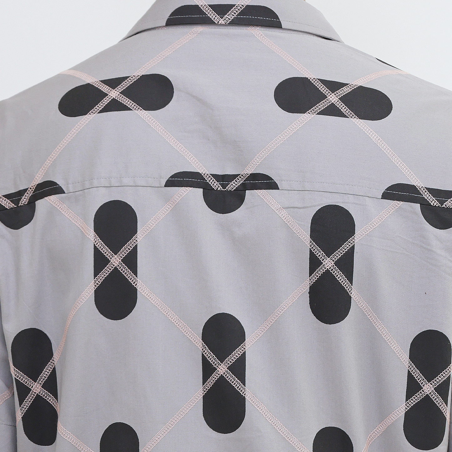 DNA Argyle Shirt - Grey