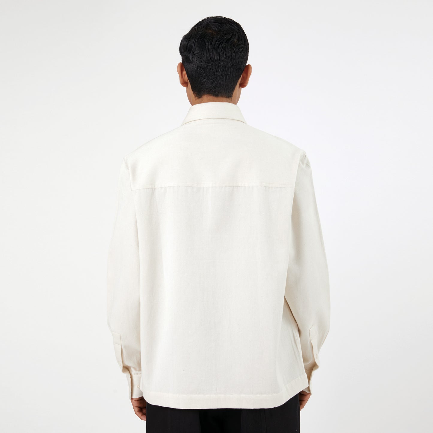 Crochet Applique Shirt- OW