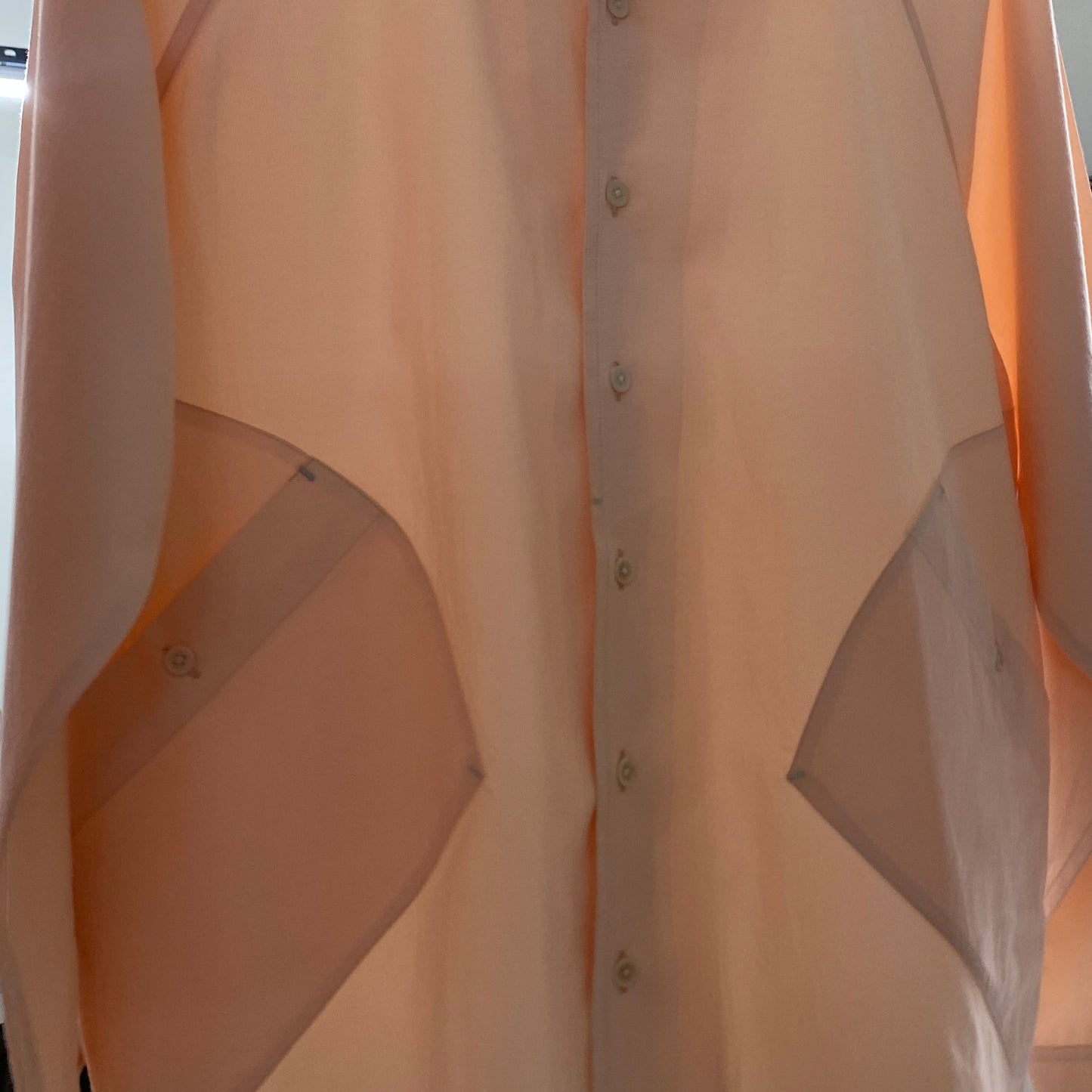 Regiment Raglan Sleeve Shirt- Salmon