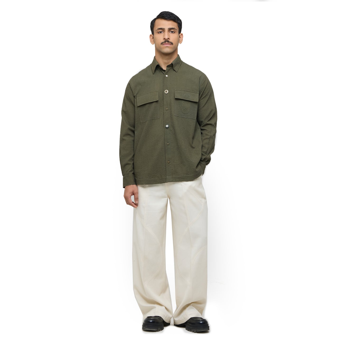 Kinesis Seersucker Shirt- OL