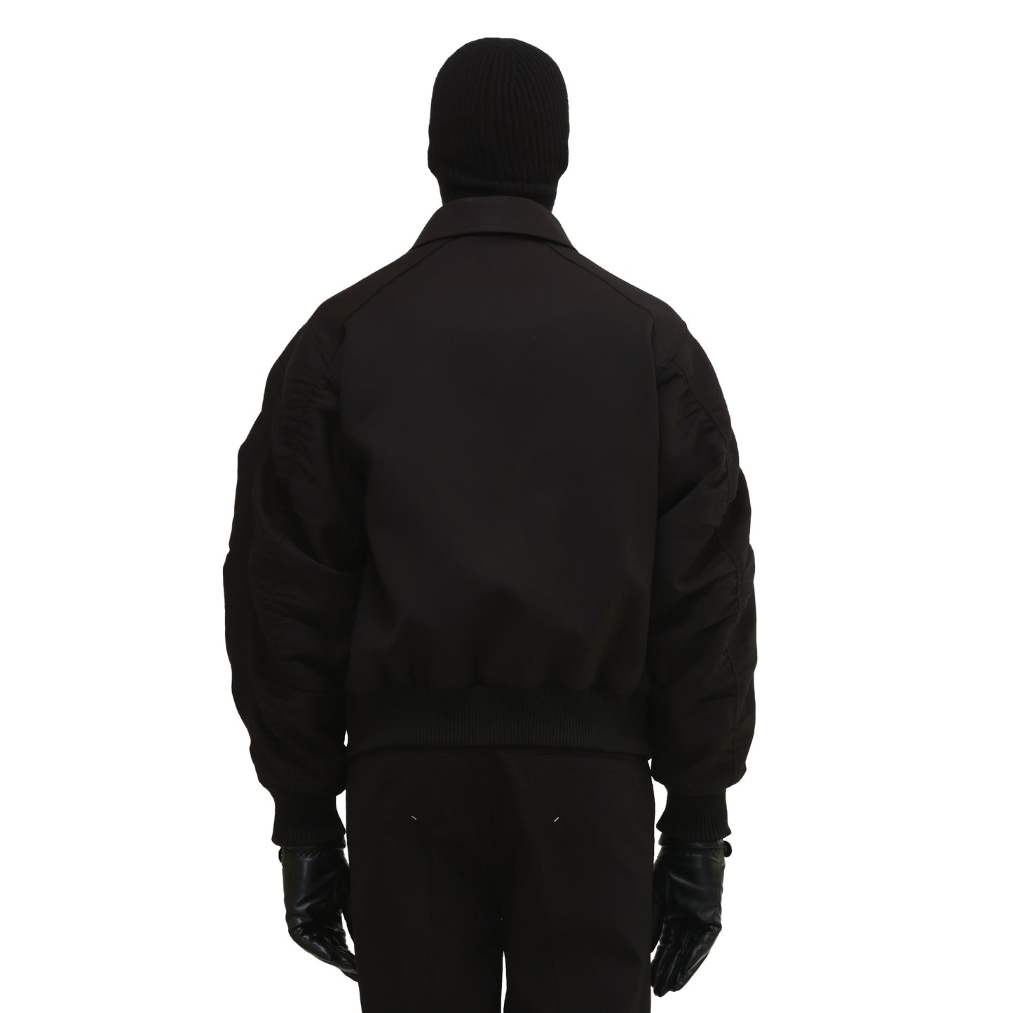 VERTEBRAE BOMBER JACKET- BL