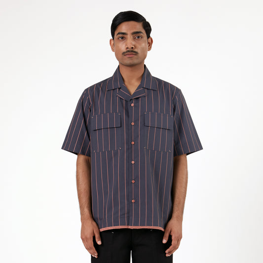 Regiment Striped Shirt- GR