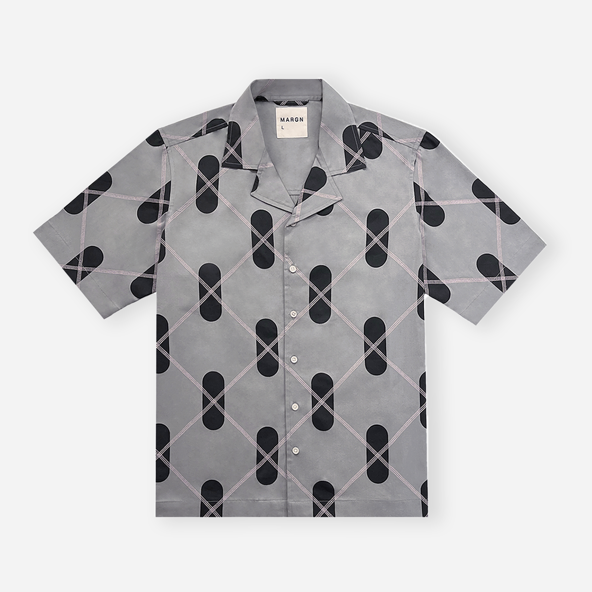 DNA Argyle Shirt - Grey