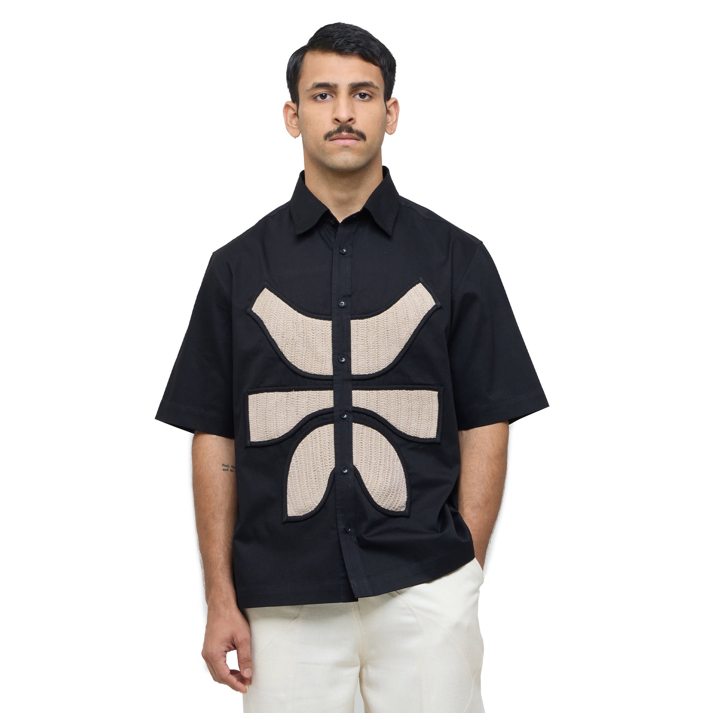 Vertebrae Symbolic Shirt- Black