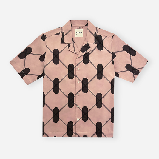 DNA Argyle Shirt- Salmon