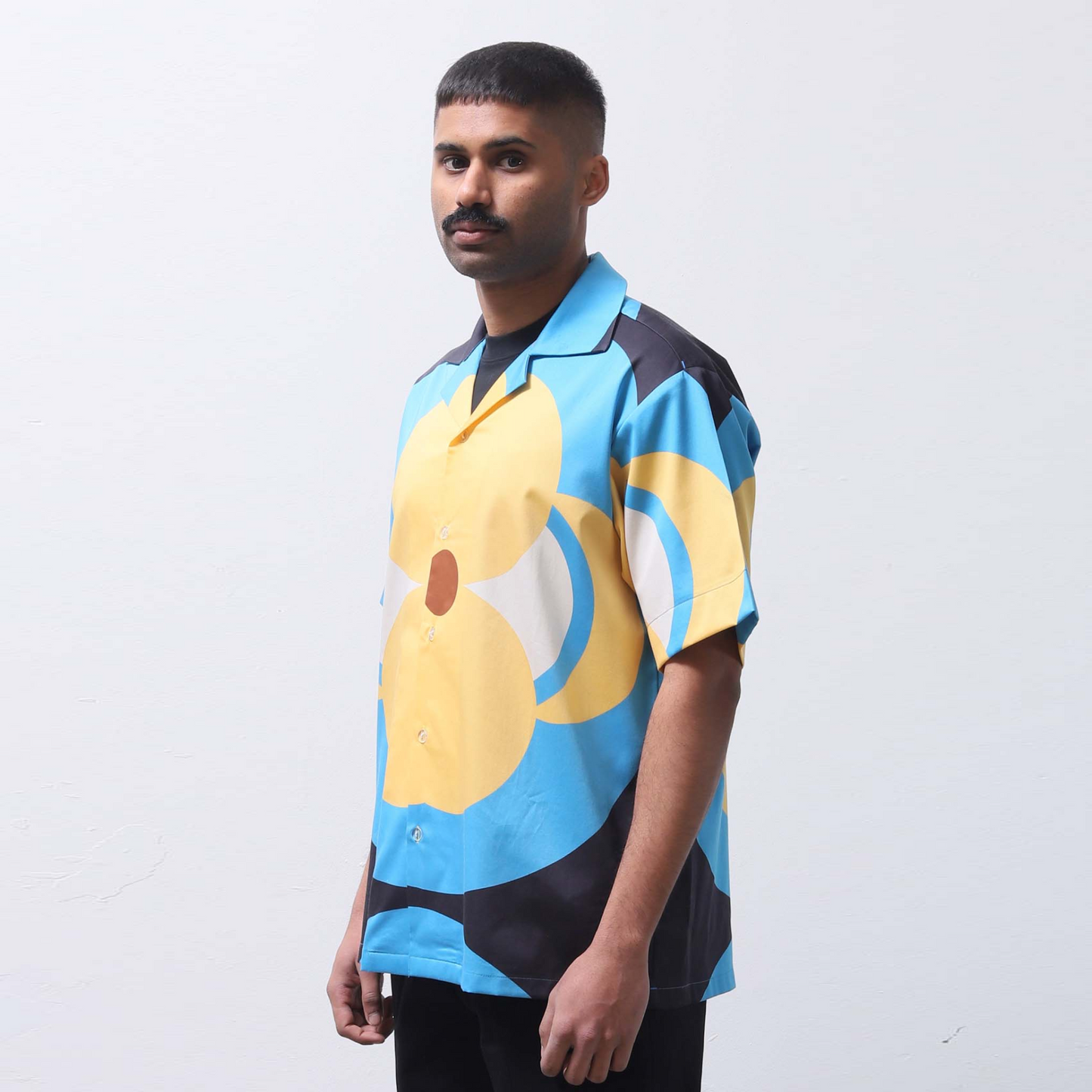 Belief Motif Shirt- Blue