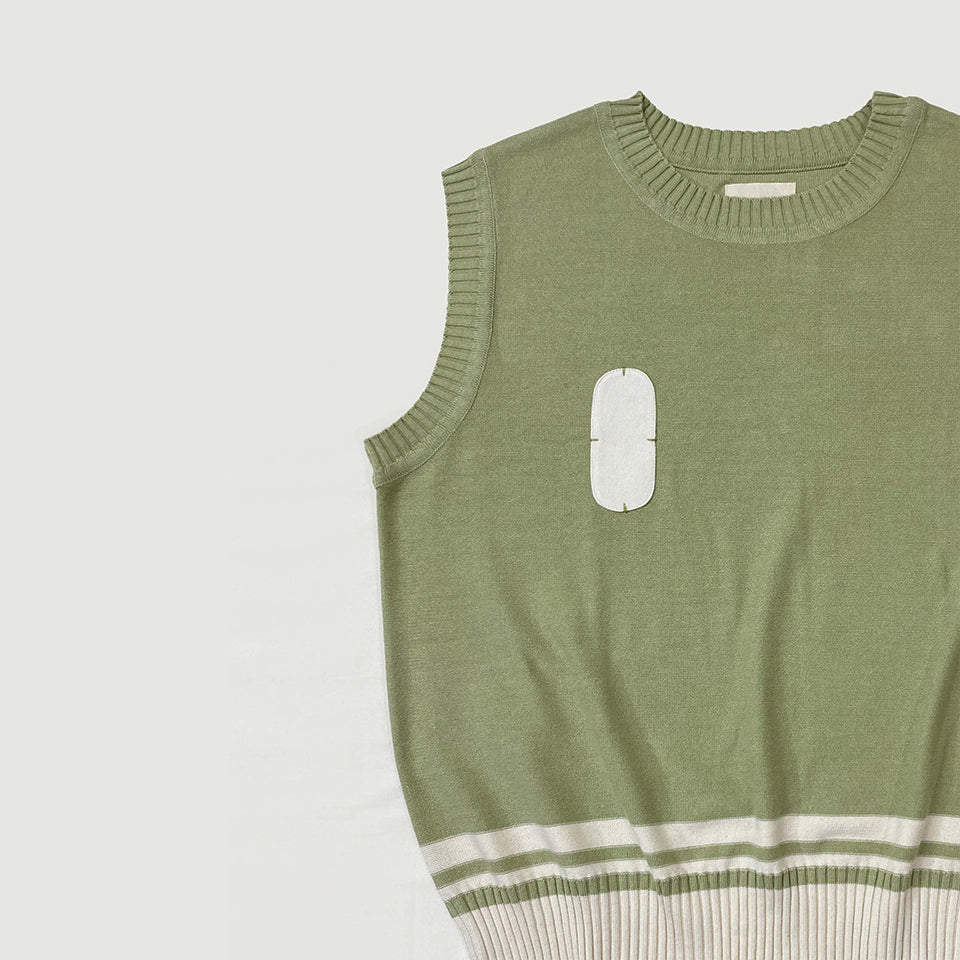 Regiment Asymmetric Vest- Pista Green