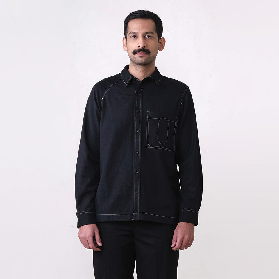 Canopy Denim Full Sleeves Shirt