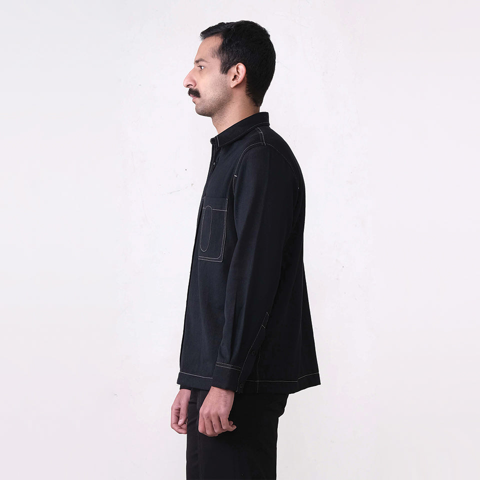 Canopy Denim Full Sleeves Shirt