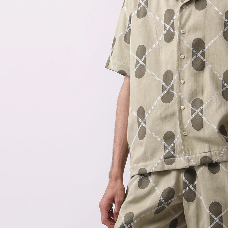 DNA Argyle Regiment Shirt- Pista Green