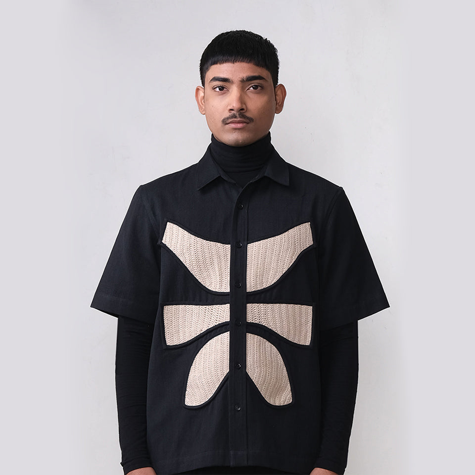 Vertebrae Symbolic Shirt- Black