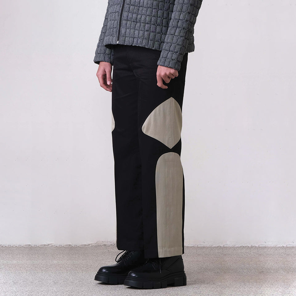 Melanocytes Symbolic Cut Trousers