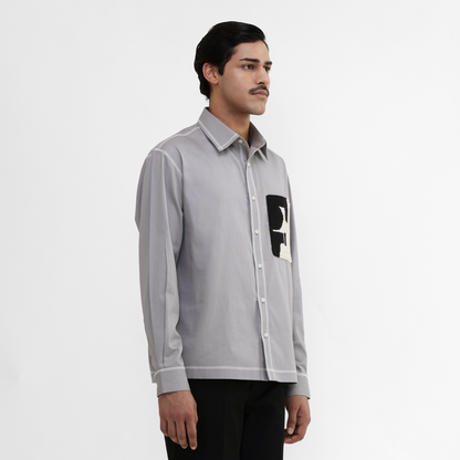 HandKnit Patch Pocket Shirt