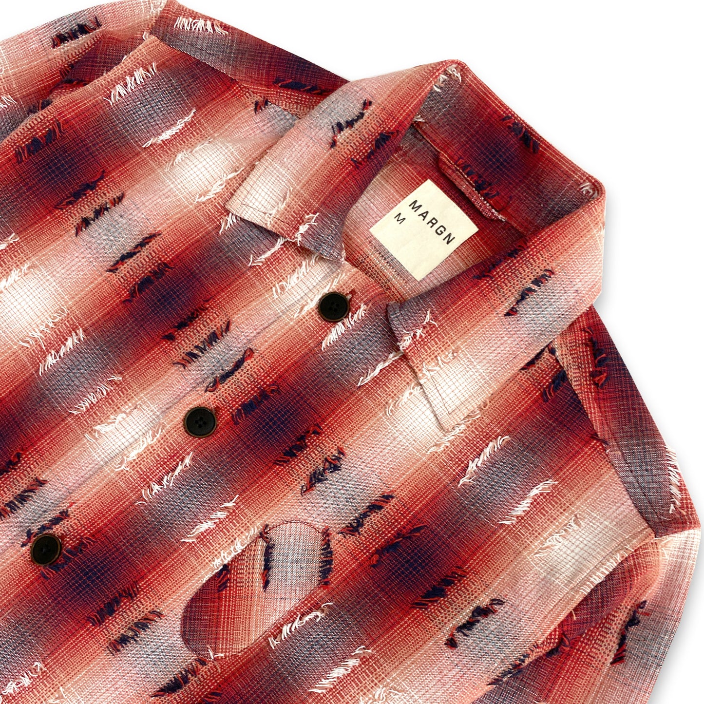 Medullary Ombre Checks Shirt