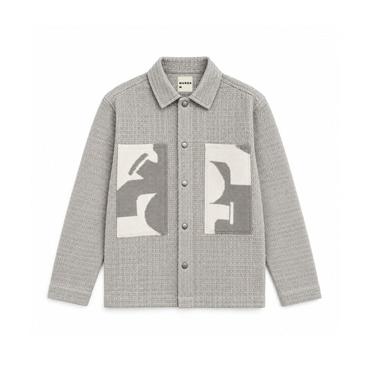 Collagen Overshirt 102- Gray