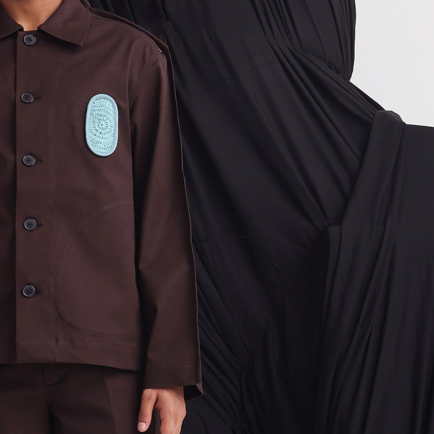 Canopy Margn Overshirt- Dark Brown