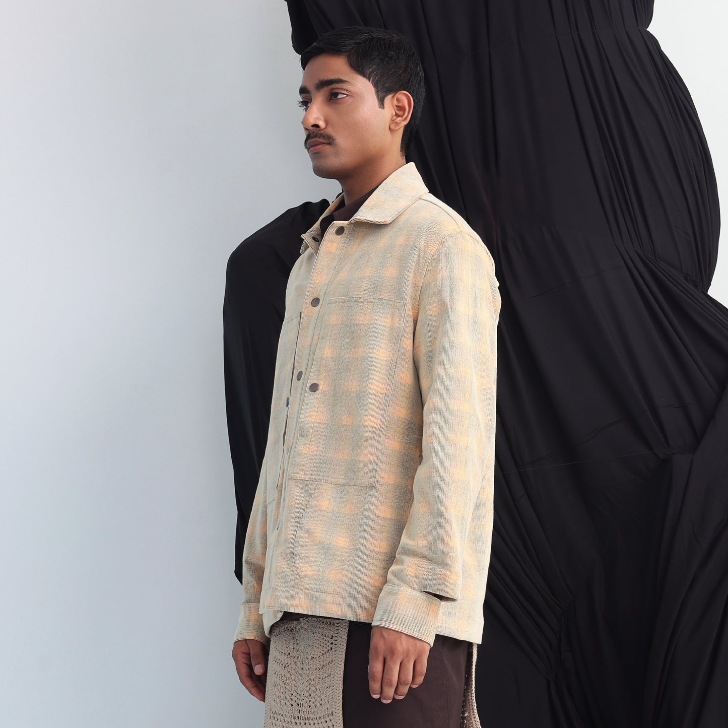 Corduroy Checks Overshirt