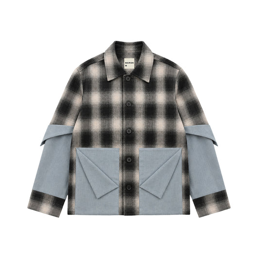 Apparatus Origami Jacket- Blue