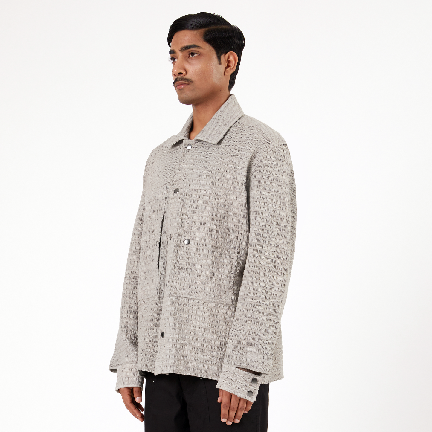 Collagen Overshirt 101- Gray