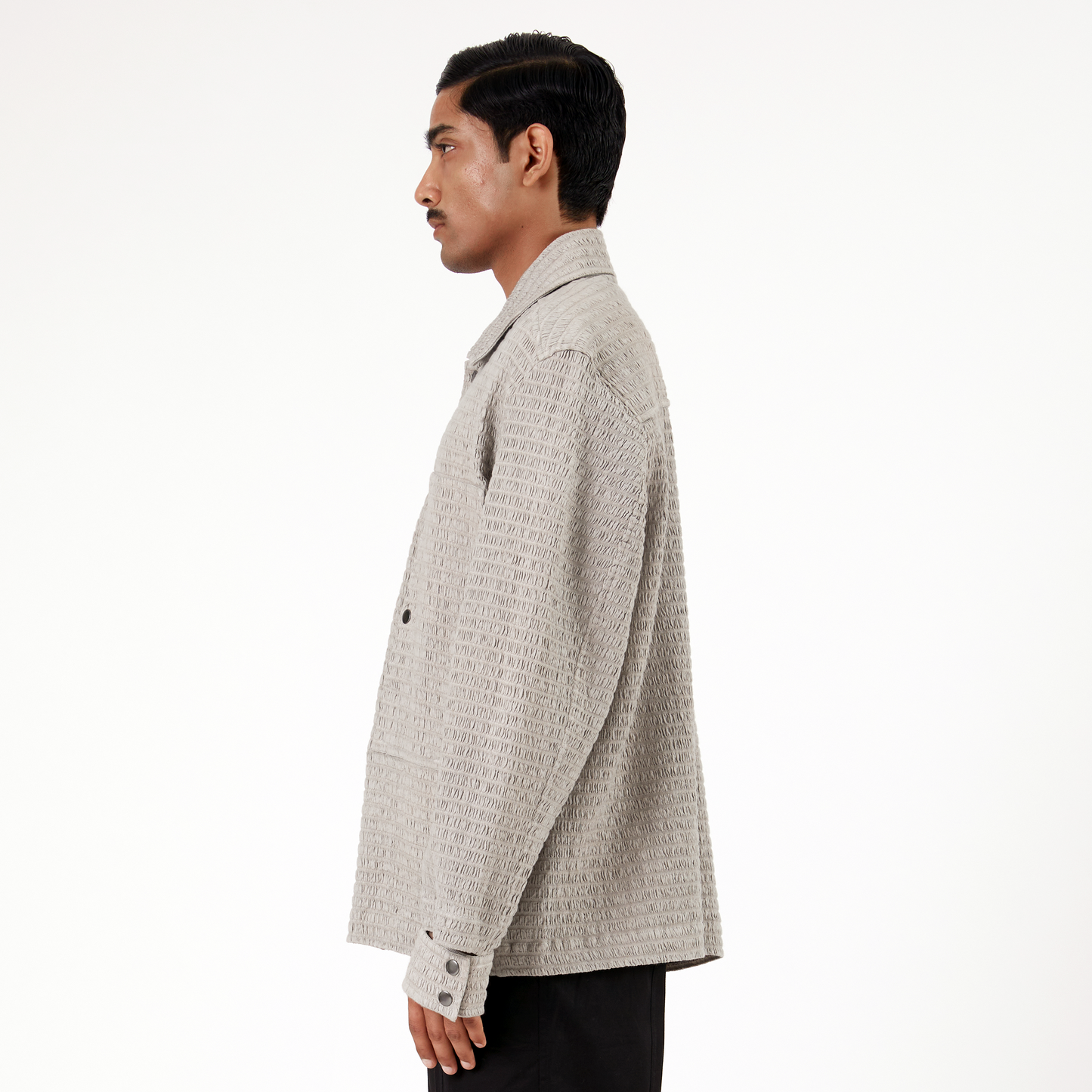 Collagen Overshirt 101- Gray