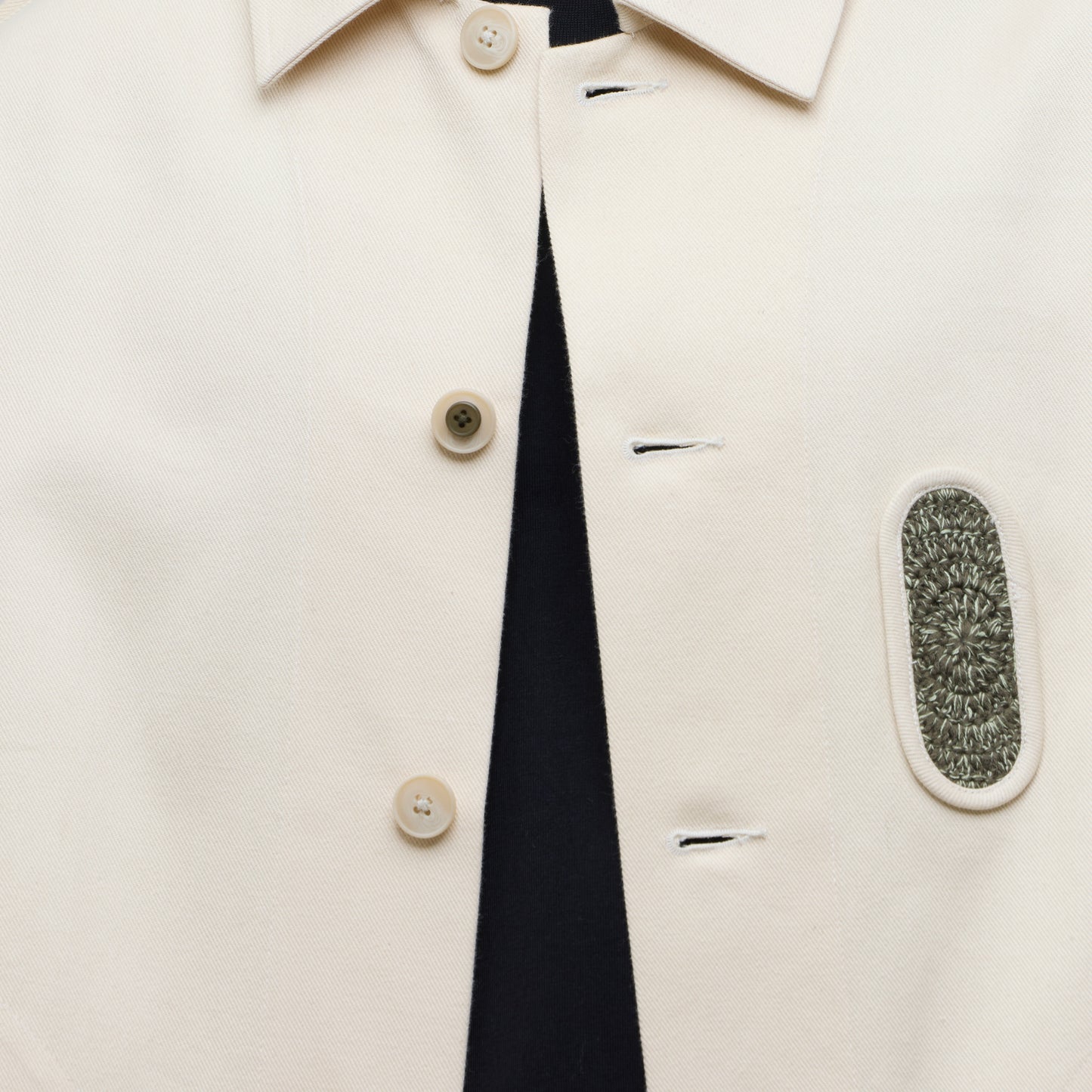 Epidermis Overshirt- Off White- 02