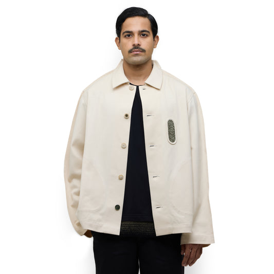 Epidermis Overshirt- Off White- 02