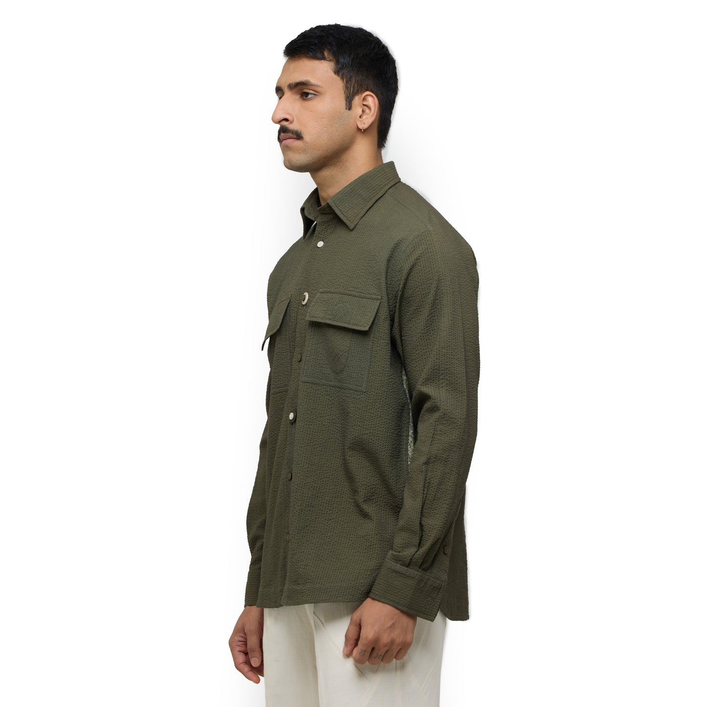 Kinesis Seersucker Shirt- OL