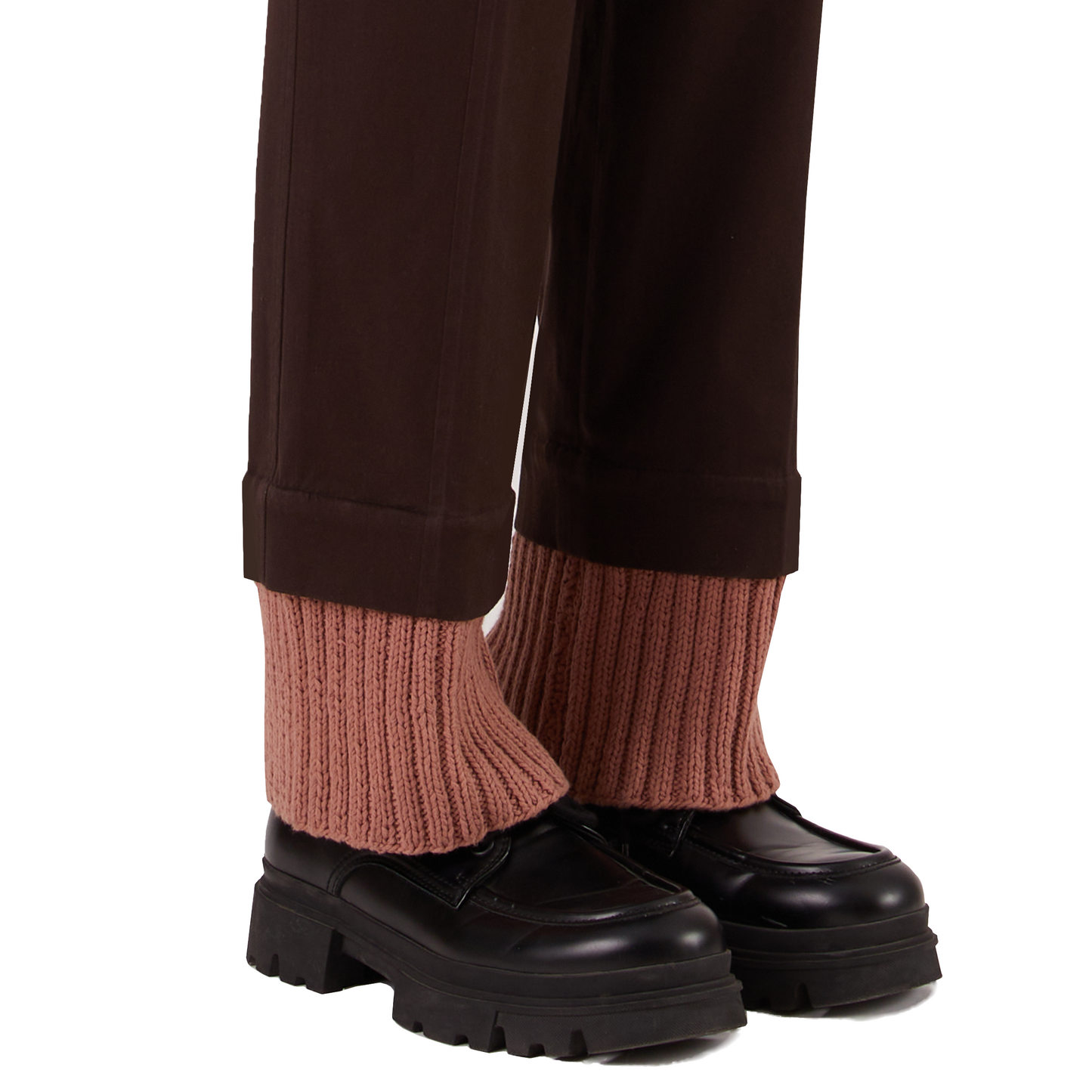 Regiment Knit Layered Pants- DB