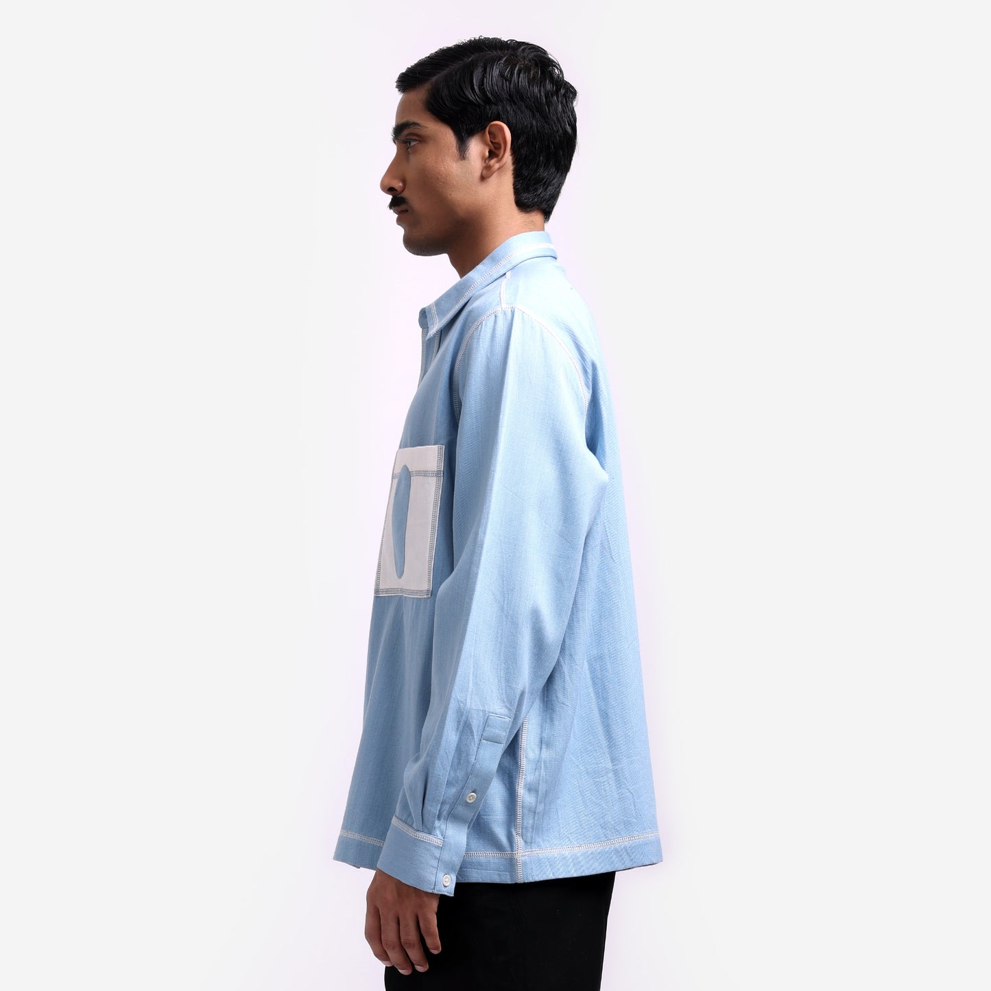 Canopy Denim Shirt- Full Sleeves- Blue