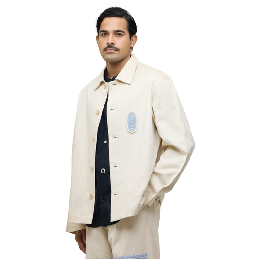 Epidermis Overshirt- Off-White