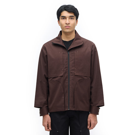SYNOVIAL REGIMENT JACKET- DARK BROWN