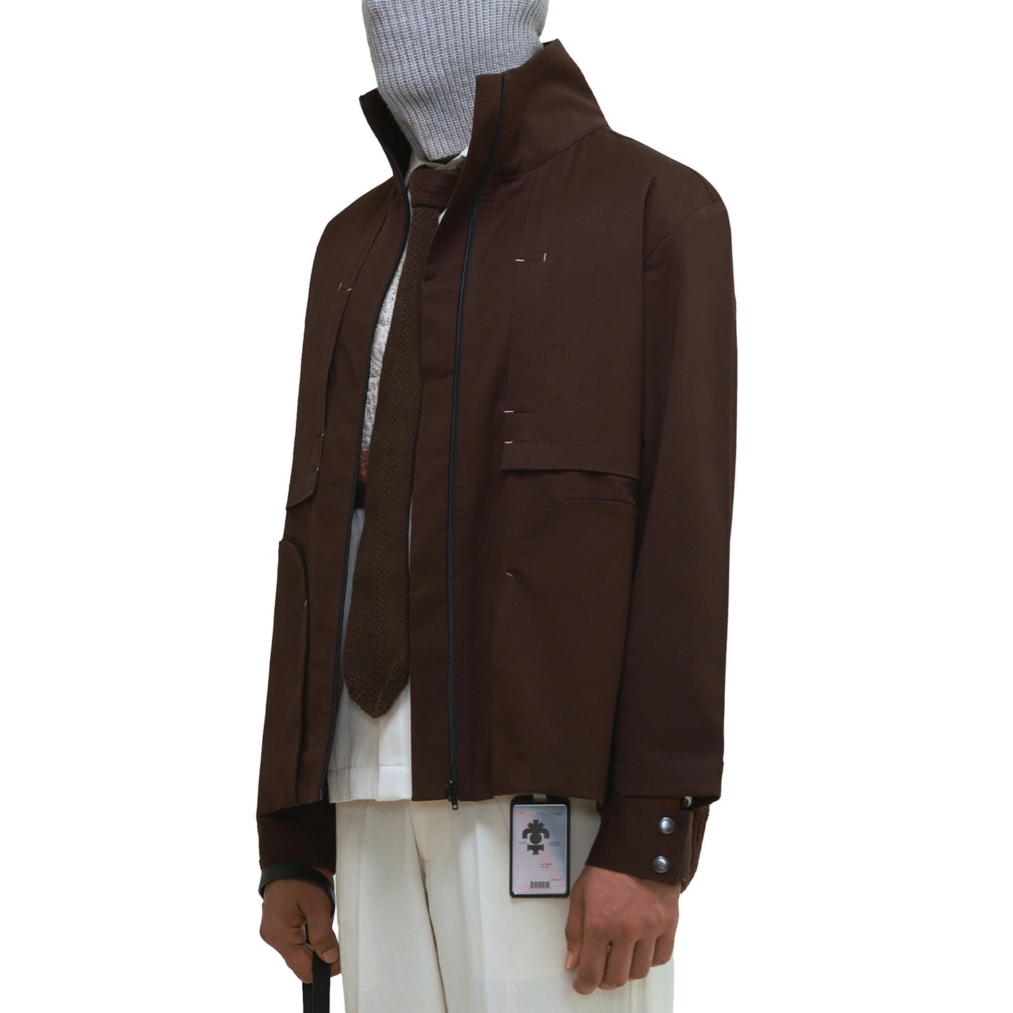 SYNOVIAL REGIMENT JACKET- DARK BROWN