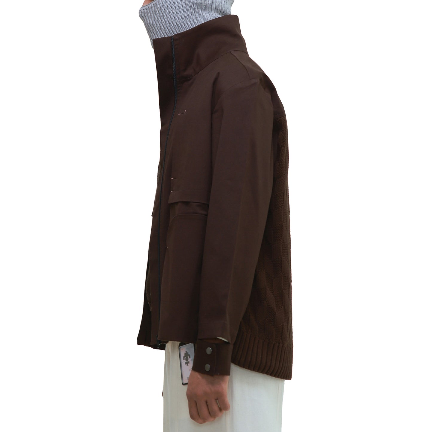 SYNOVIAL REGIMENT JACKET- DARK BROWN