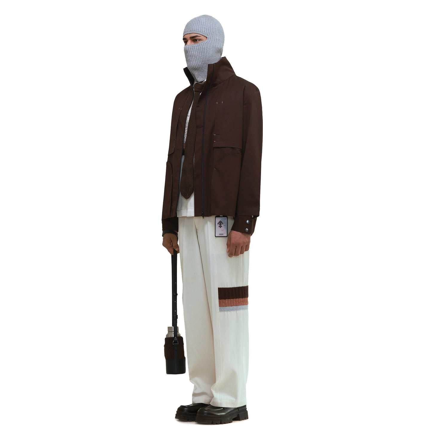 SYNOVIAL REGIMENT JACKET- DARK BROWN