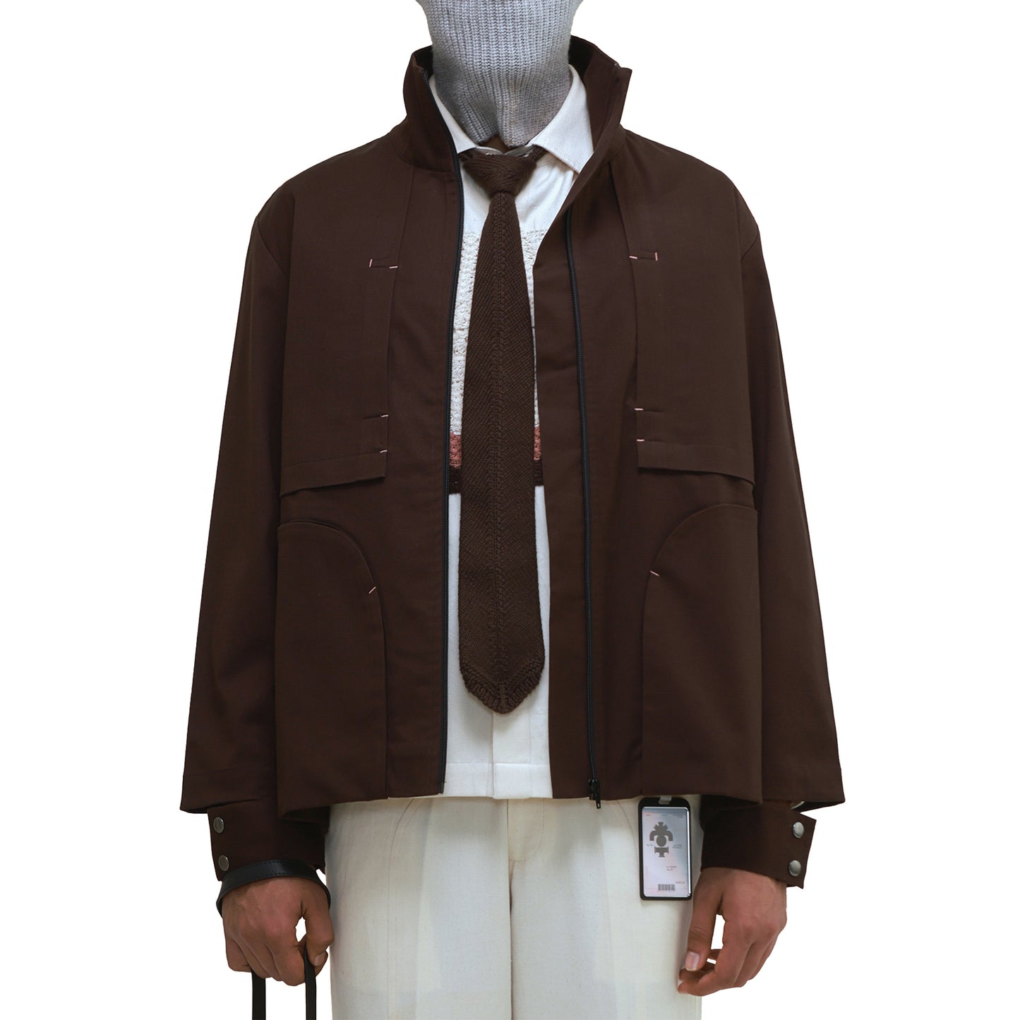 SYNOVIAL REGIMENT JACKET- DARK BROWN