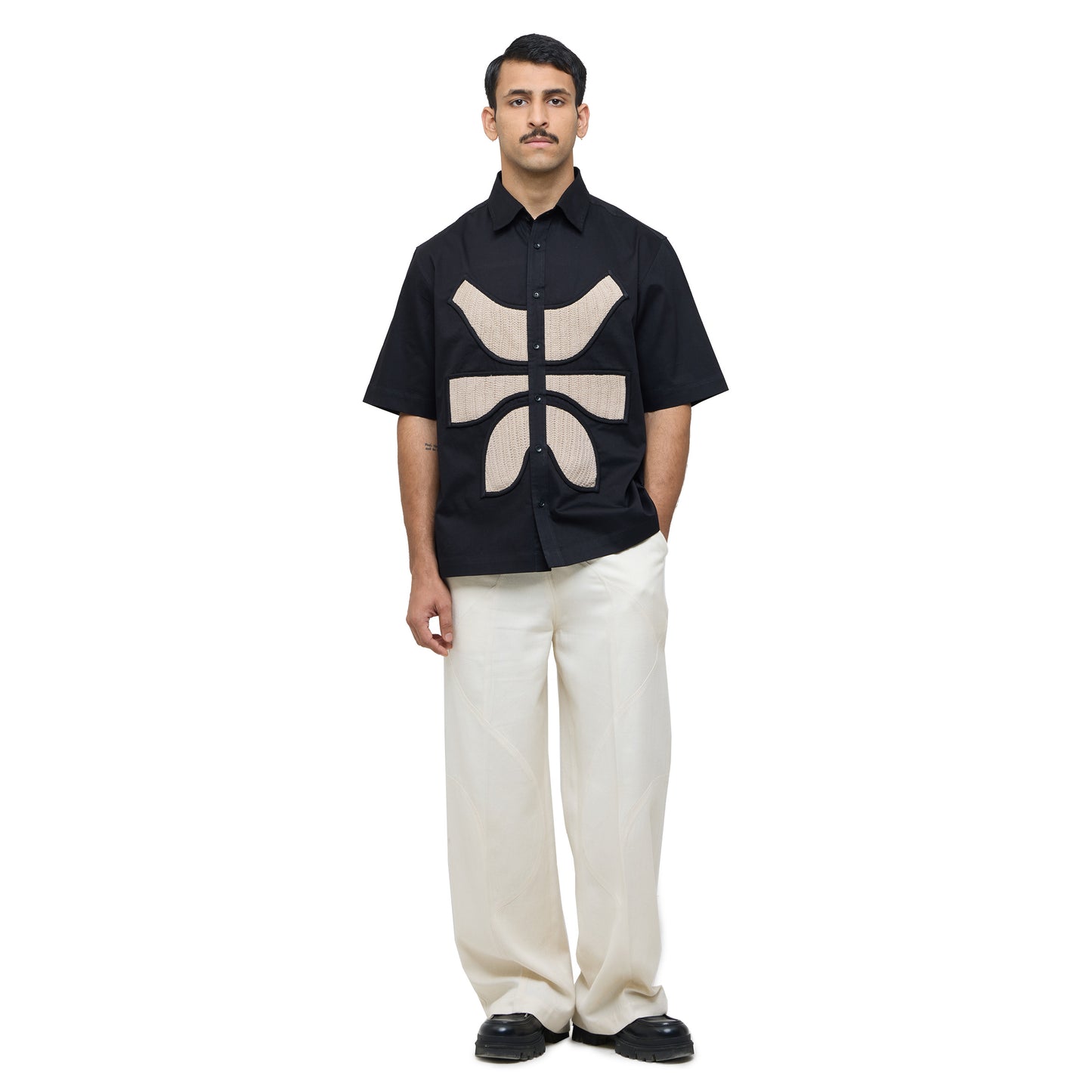Vertebrae Symbolic Shirt- Black