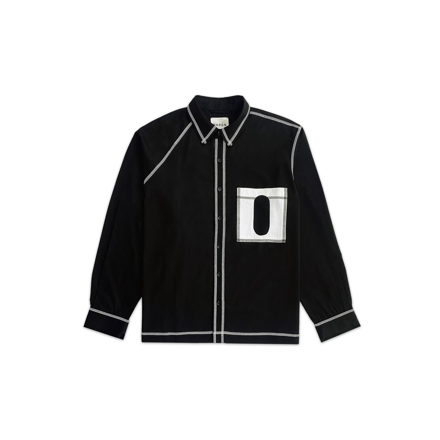 Canopy Denim Shirt- Full Sleeves- Black