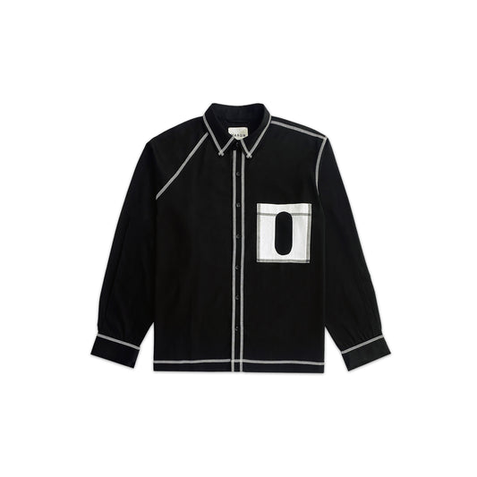 Canopy Denim Shirt- Full Sleeves- Black
