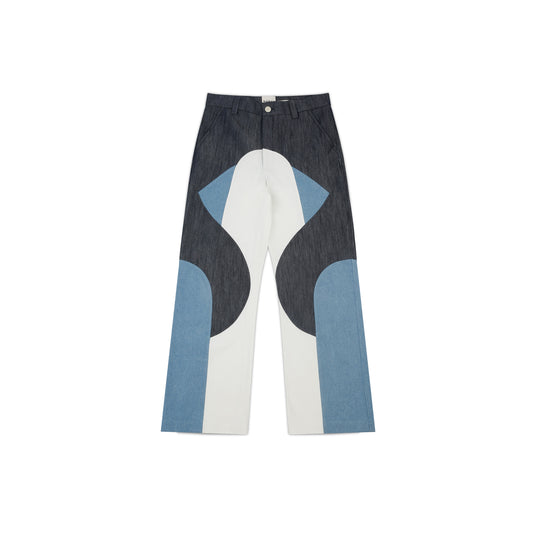 Border Panelled Trousers