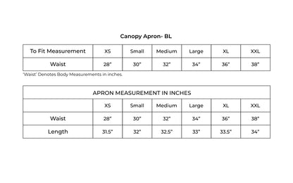 Canopy Apron- BL