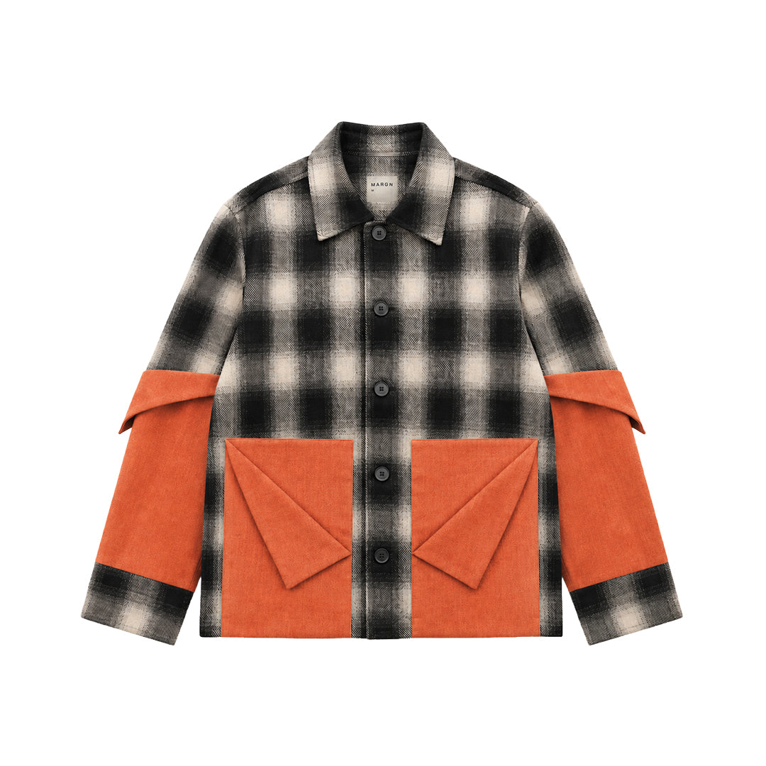 Apparatus Origami Jacket- Orange