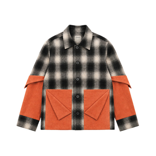 Apparatus Origami Jacket- Orange