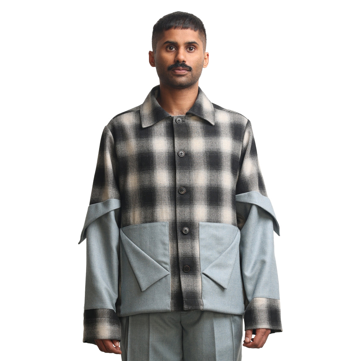 Apparatus Origami Jacket- Blue