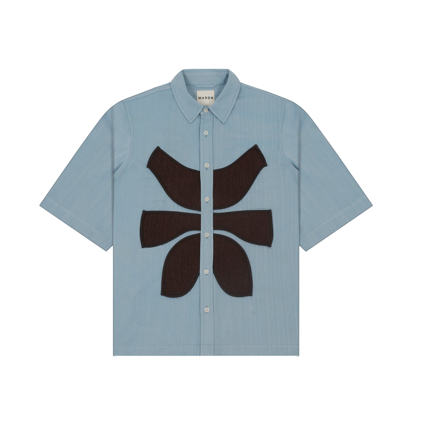 Vertebrae Symbolic Shirt- Sky Blue