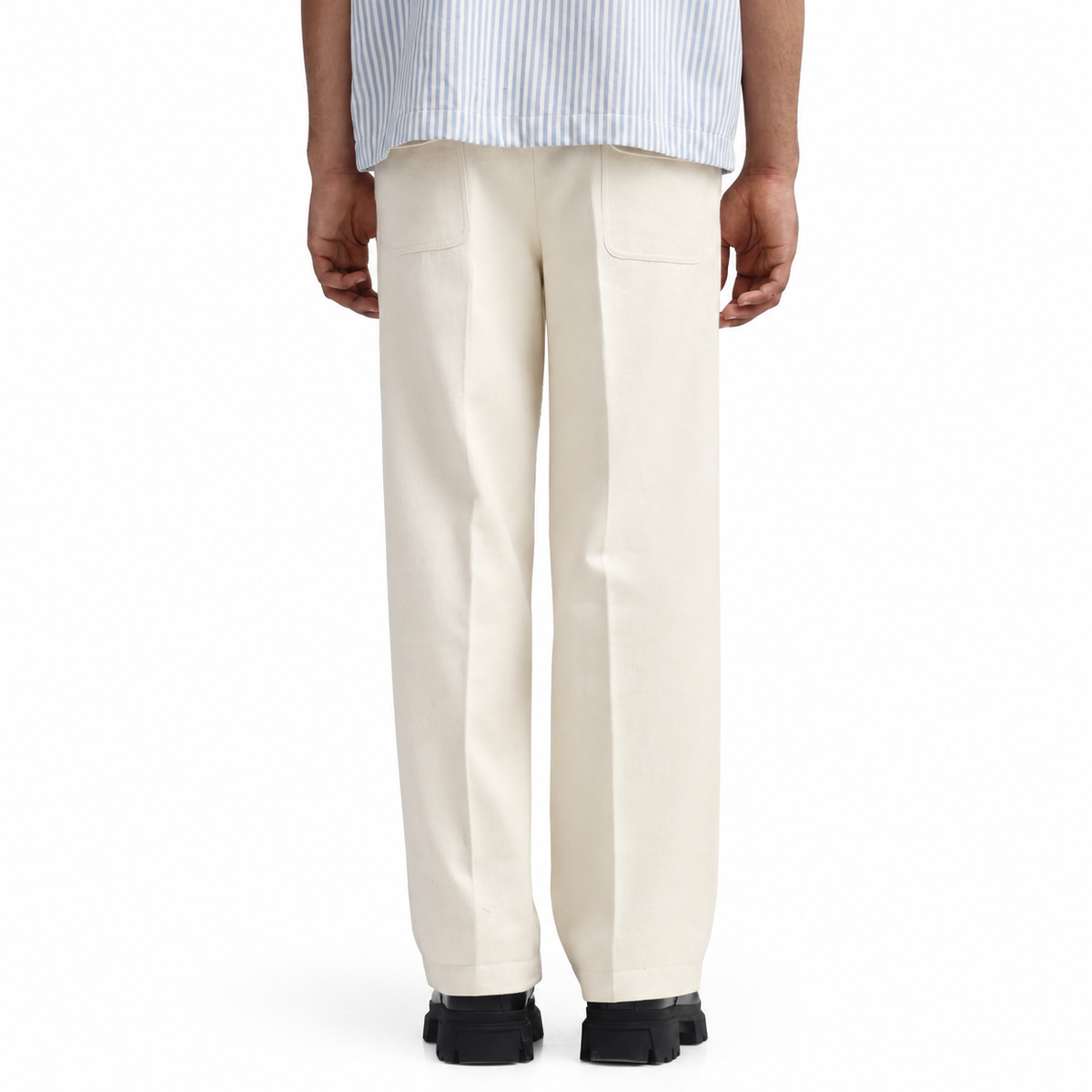 EPIDERMIS CROCHET APPLIQUE TROUSERS- OW- 102