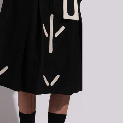Black Symbolic Skirt
