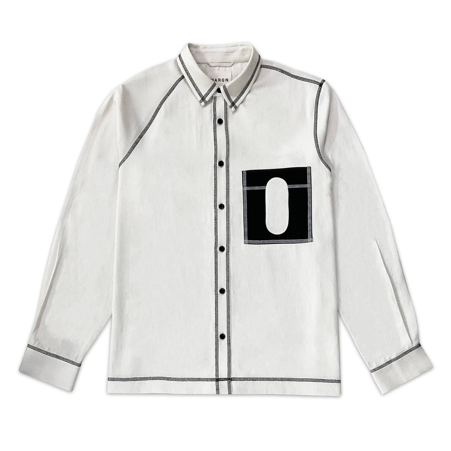 Canopy Denim Shirt- Full Sleeves- Off-White